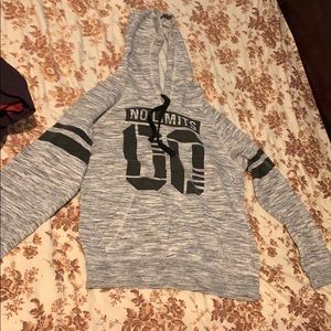No limits hooded sweater